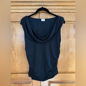 Abercrombie & Fitch Draped Cowl Neck Top